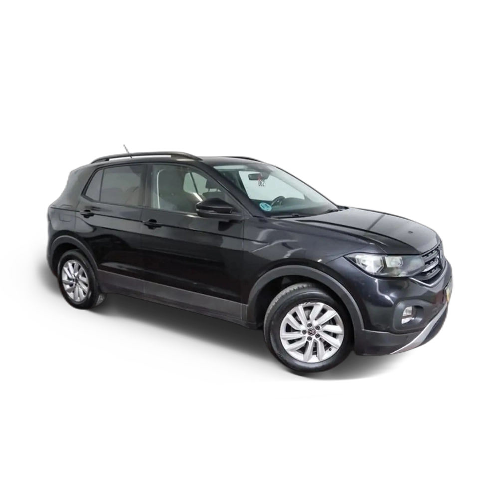 Renting Volkswagen T-Cross 1.0 TSI Advance DSG7 81kW Negro 1 1