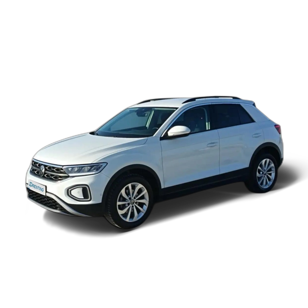 Renting Volkswagen T-Roc 1.0 TSI Life 81kW Blanco