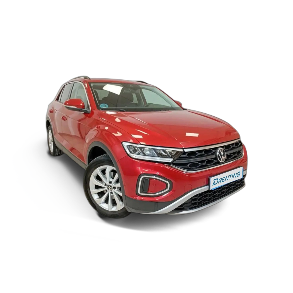 Renting Volkswagen T-Roc 1.0 TSI Life 81kW Rojo 1
