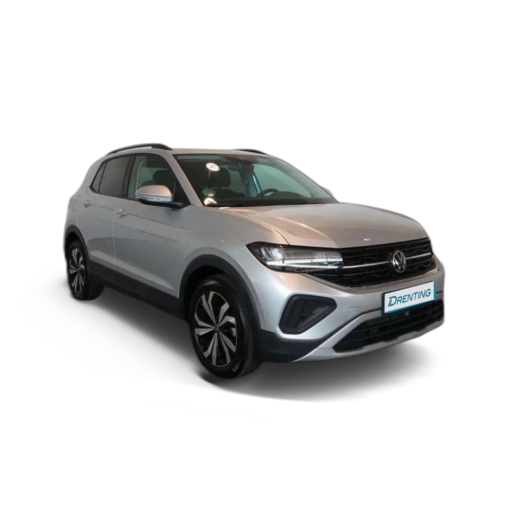 Renting Volkswagen T-Cross 1.0 TSI Más Aut. 85kW Plateado 1