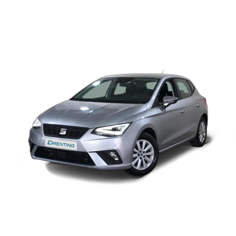 Renting SEAT Ibiza 1.0 TSI S&amp;S Style 110 Plateado