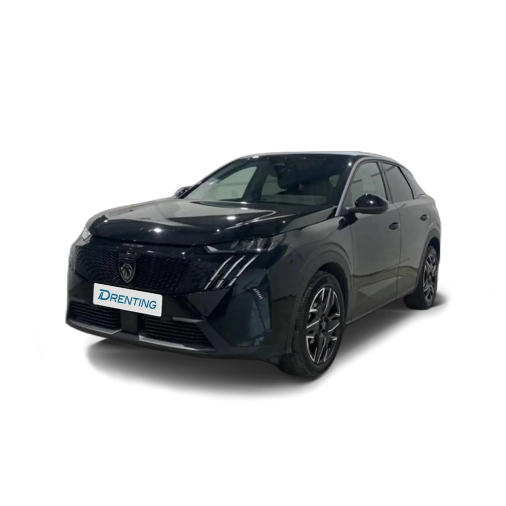 Renting Peugeot 3008 1.2 107KW  eDCS6 Allure Negro