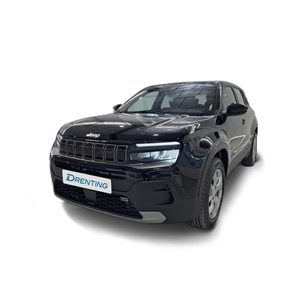 Renting Jeep Avenger 1.2 Altitude 74KW Negro