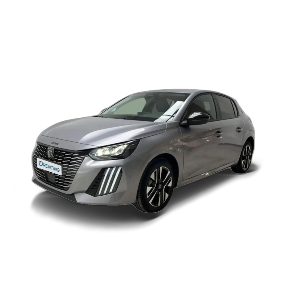 Renting Peugeot 208 1.2 Hybrid Allure e-DCS6 110 Gris 2