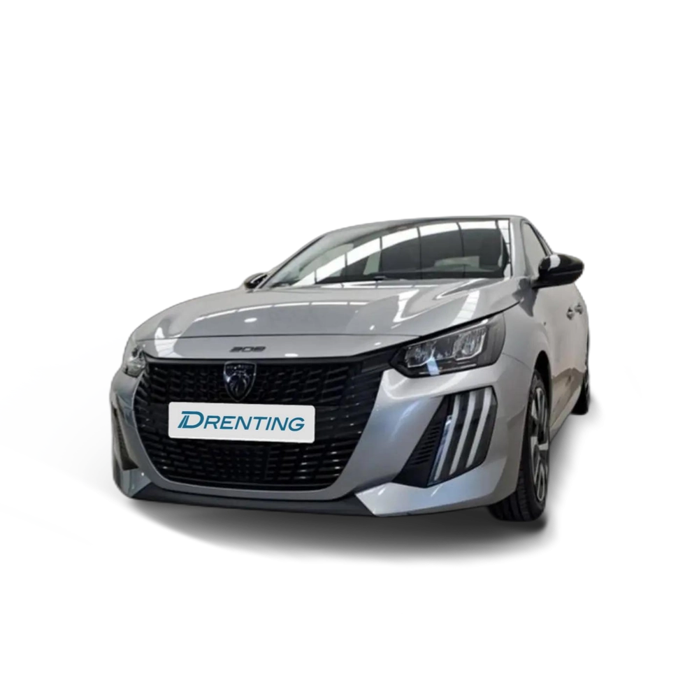 Renting Peugeot 208 1.2 Hybrid Style e-DCS6 110 Gris 3
