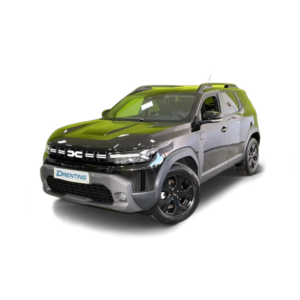 Renting Dacia Duster 1.2 mild hybrid Extreme 4x2 96kW 48v Negro