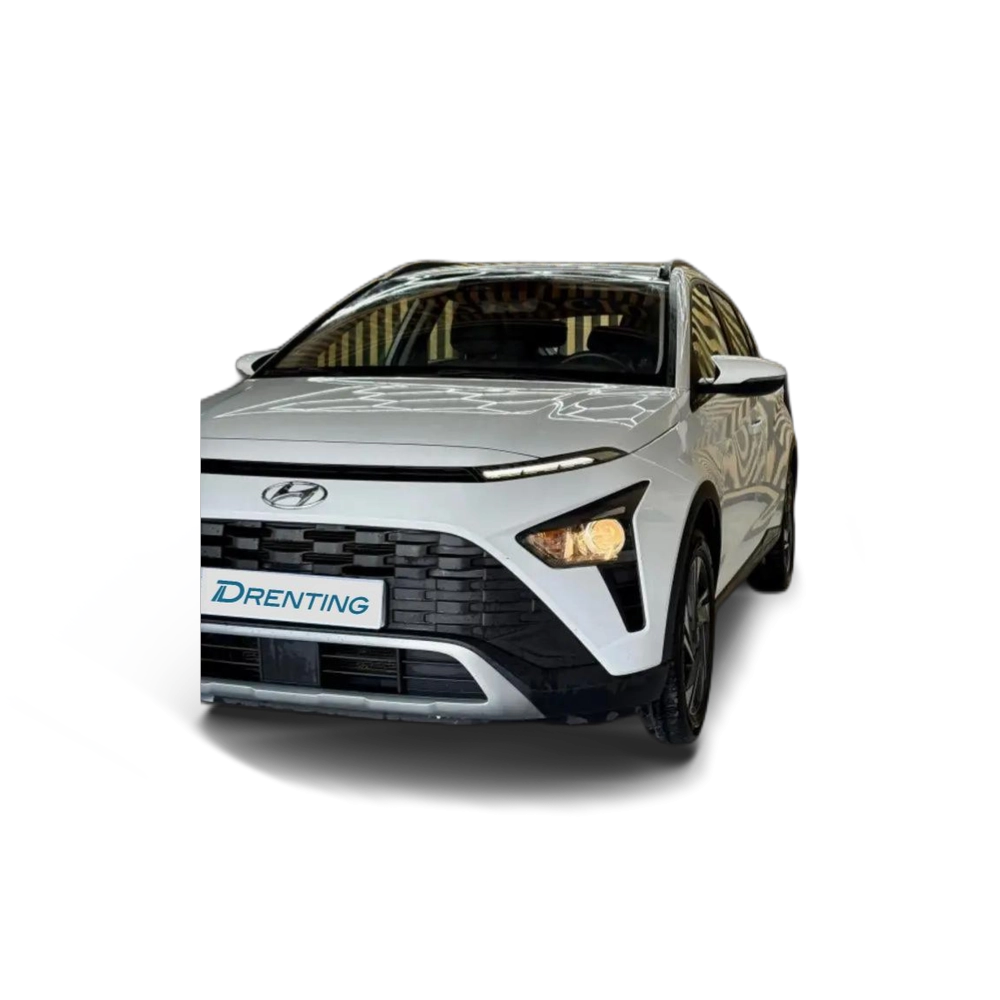 Renting Hyundai BAYON 1.2 MPI Maxx Blanco