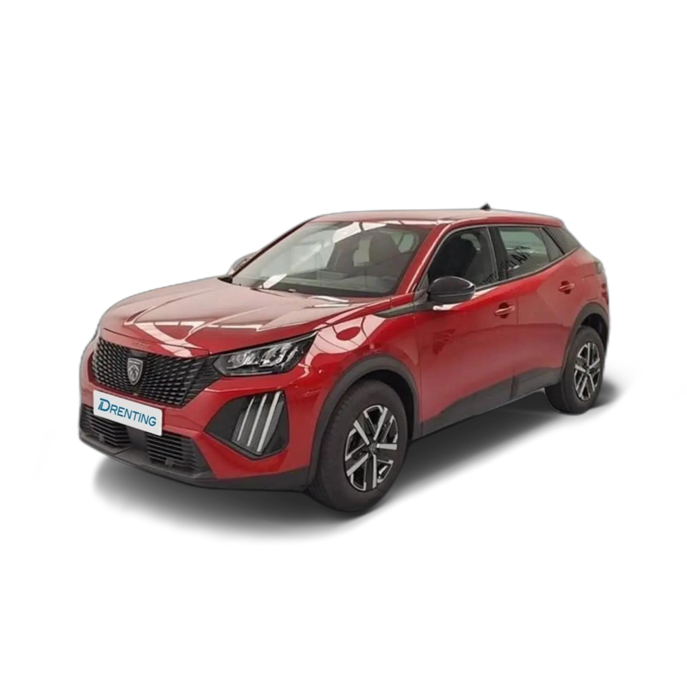Renting Peugeot 2008 1.2 PureTech S&amp;S Active 100 Rojo 2