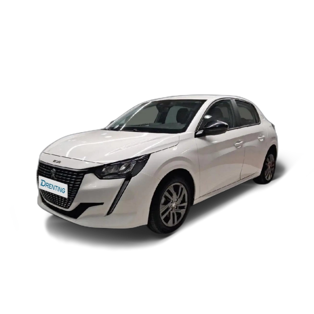 Renting Peugeot 208 1.2 Puretech S&amp;S Active Pack 100 Blanco