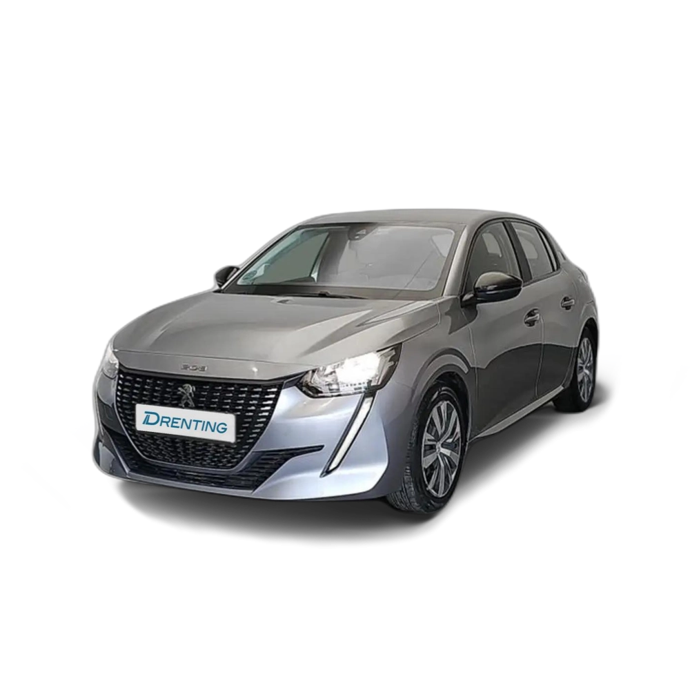 Renting Peugeot 208 1.2 Puretech S&amp;S Allure 100 Gris 4