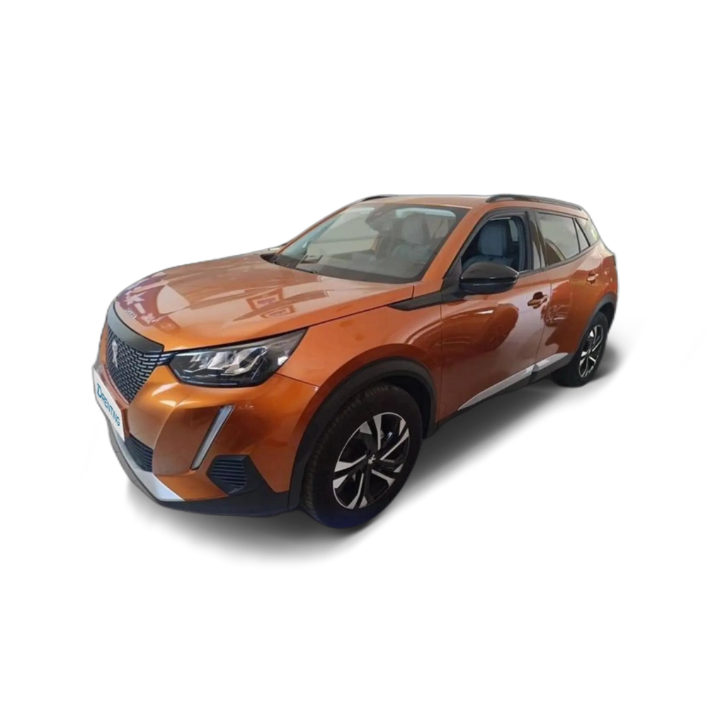 Renting Peugeot 2008 1.2 PureTech S&amp;S Allure 100 Naranja 2