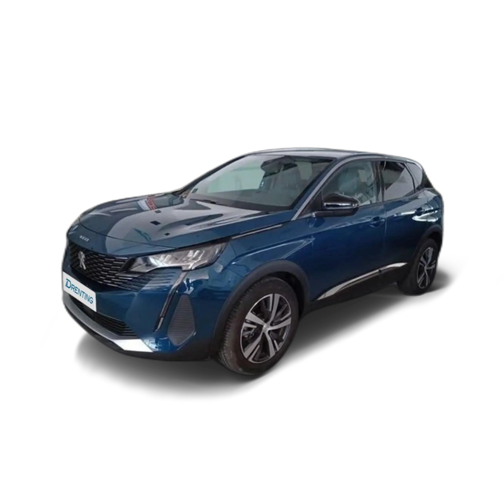 Renting Peugeot 3008 1.2 PureTech S&amp;S Allure 130 Azul