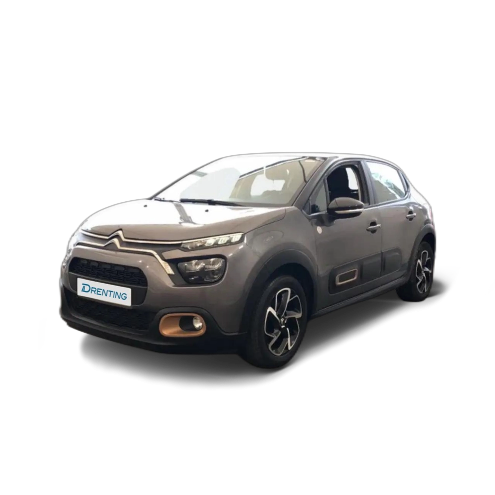 Renting Citroen C3 1.2 PureTech S&amp;S C-Series 83 Gris 1