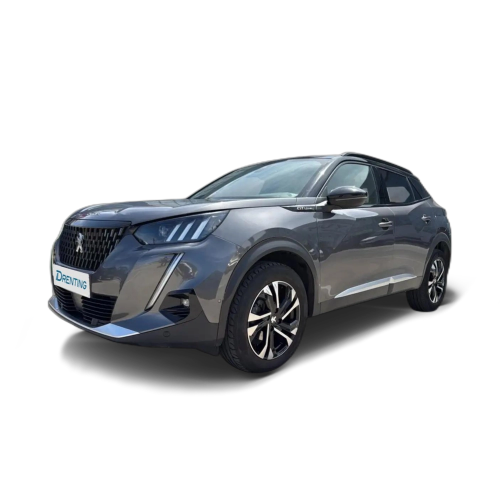 Renting Peugeot 2008 1.2 PureTech S&amp;S GT Line EAT8 130 Gris