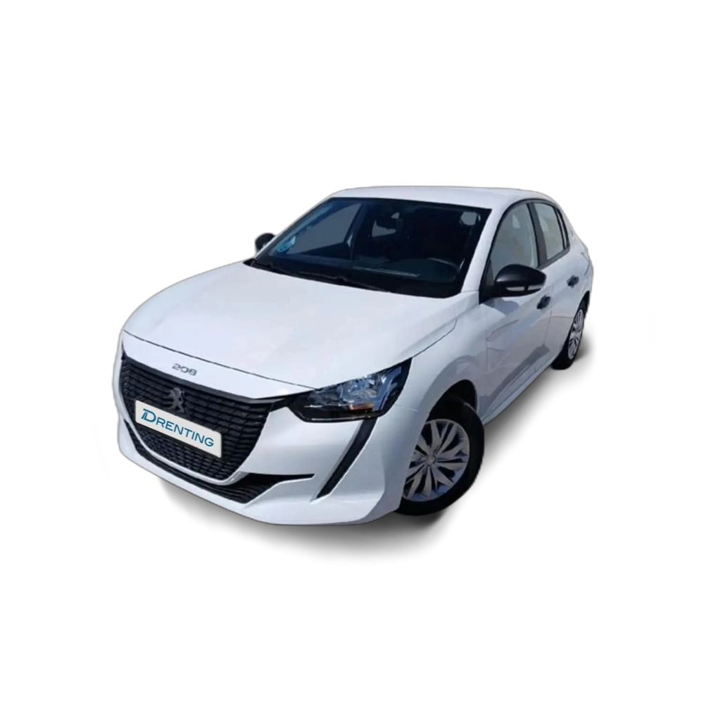 Renting Peugeot 208 1.2 Puretech S&amp;S Like 75 Blanco