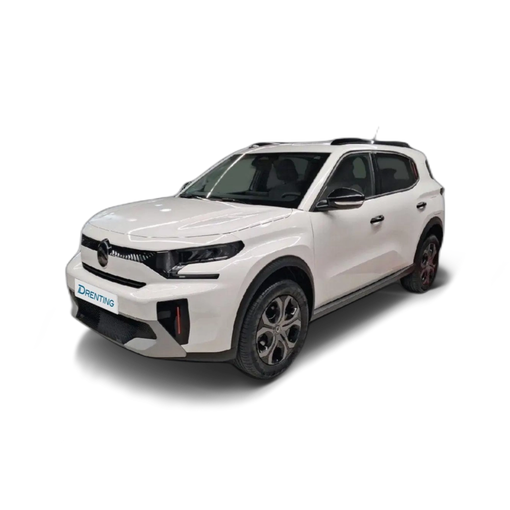 Renting Citroen C3 Aircross 1.2 TURBO 73KW YOU 100 5P Blanco