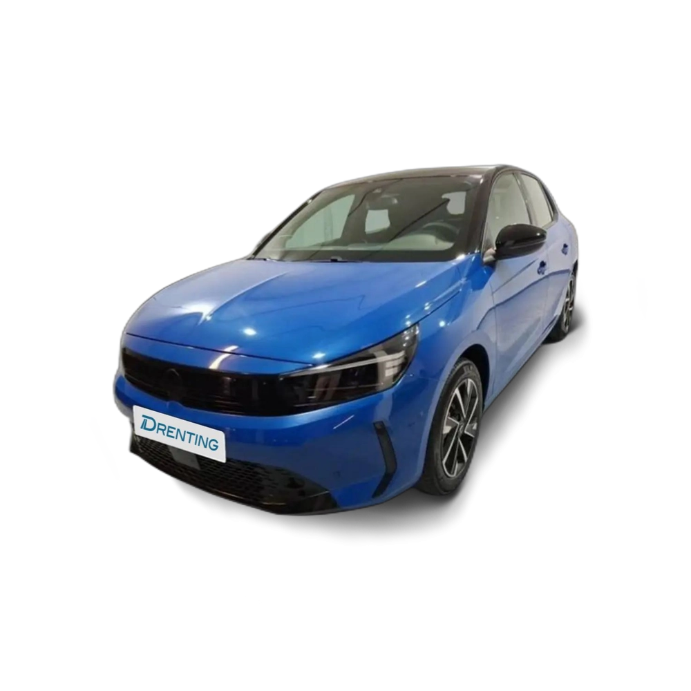 Renting Opel Corsa 1.2T XHL 74kW (100CV) GS Azul 1