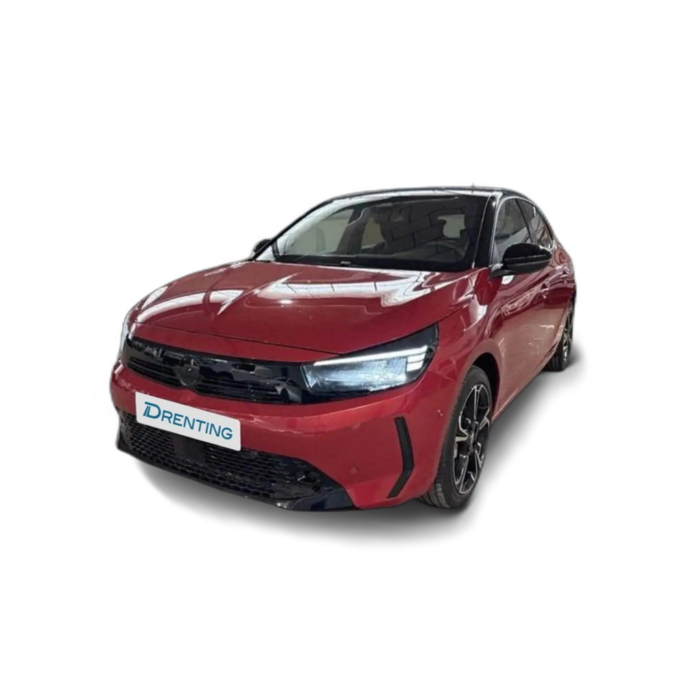 Renting Opel Corsa 1.2T XHLHybrid 81kW  eDCT GS Rojo 1