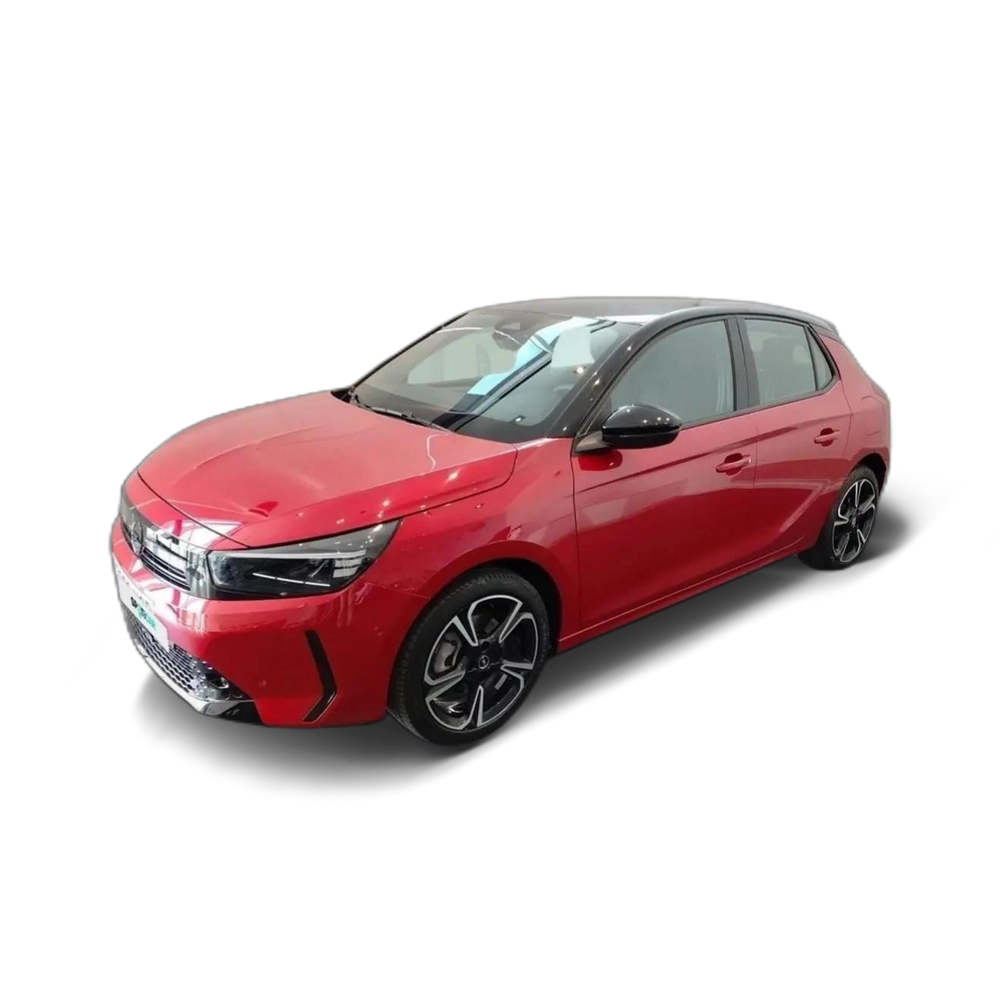 Renting Opel Corsa 1.2T XHT Hybrid 107kW  eDCT GS Rojo