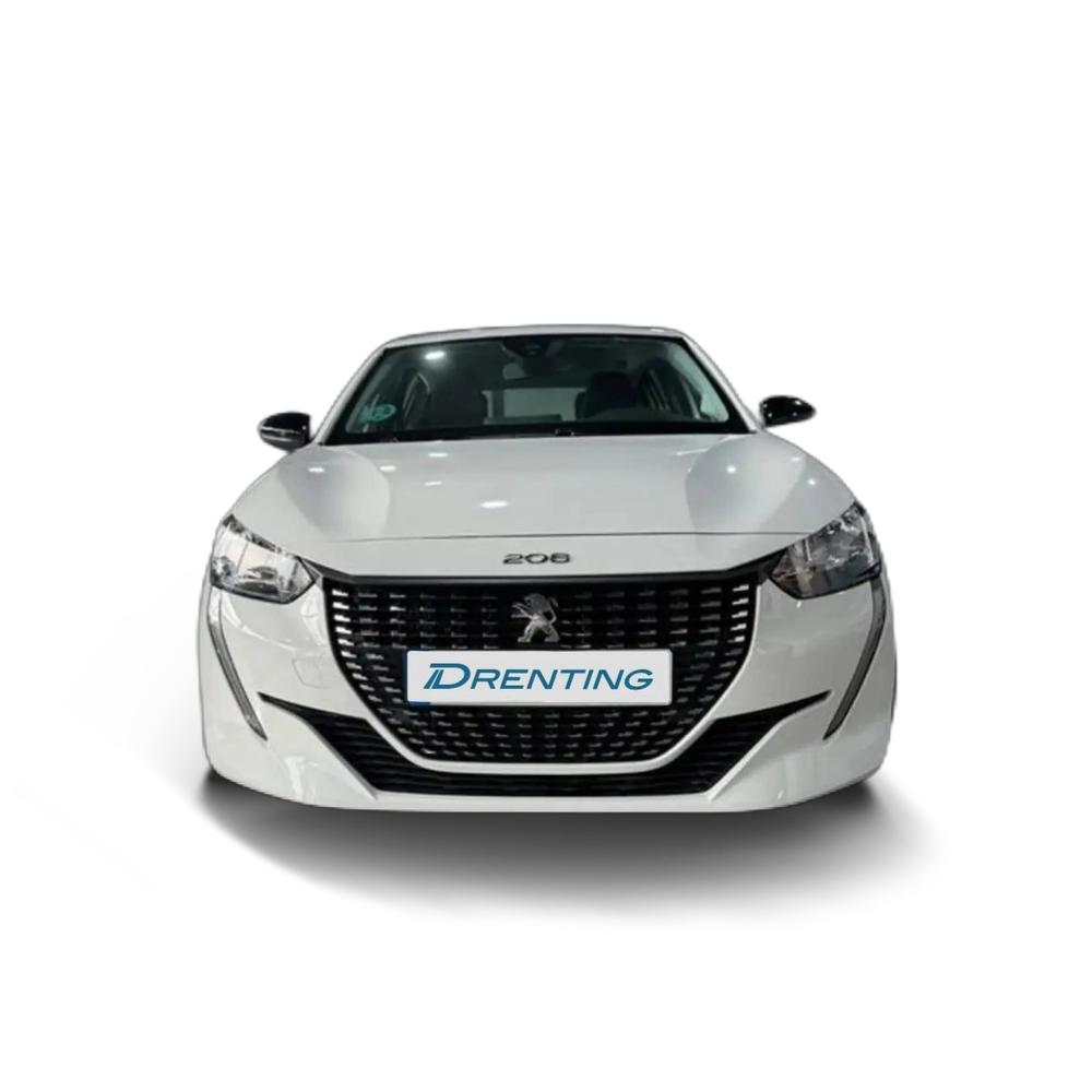 Renting Peugeot 208 1.5 BlueHDi S&amp;S Active 100 Blanco 1 2