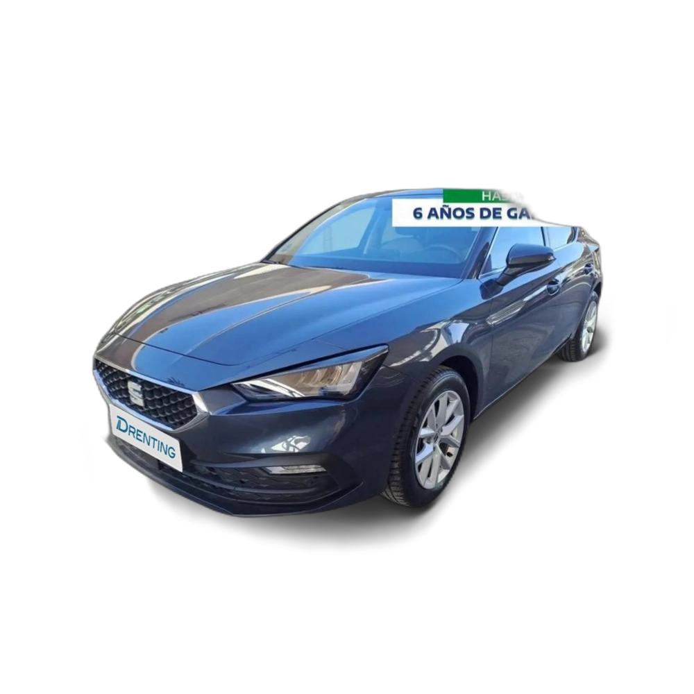 Renting SEAT Leon 1.5 eTSI 85kW DSG Style 25 Aniversario Gris 1