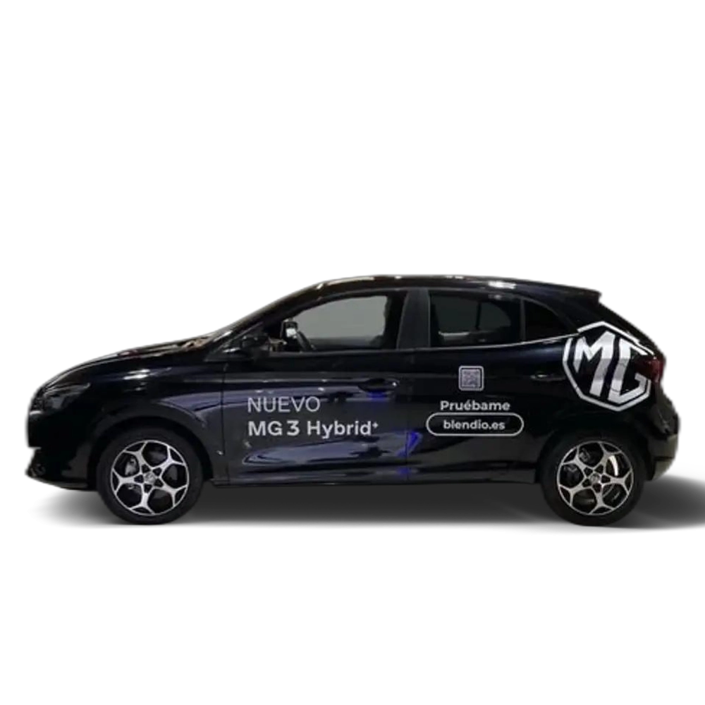 Renting MG MG3 1.5 HEV LUXURY 195 5P Negro 1