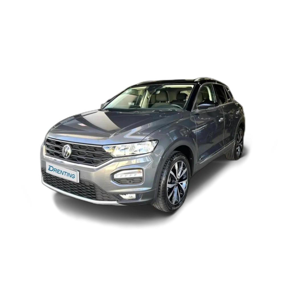 Renting Volkswagen T-Roc 1.5 TSI Advance Style DSG7 Gris