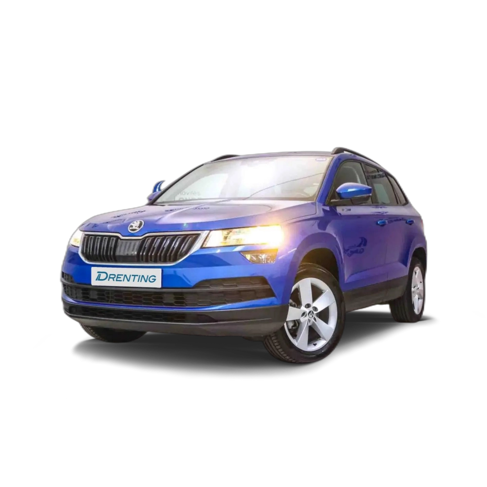 Renting Skoda Karoq 1.5 TSI Ambition ACT DSG Azul