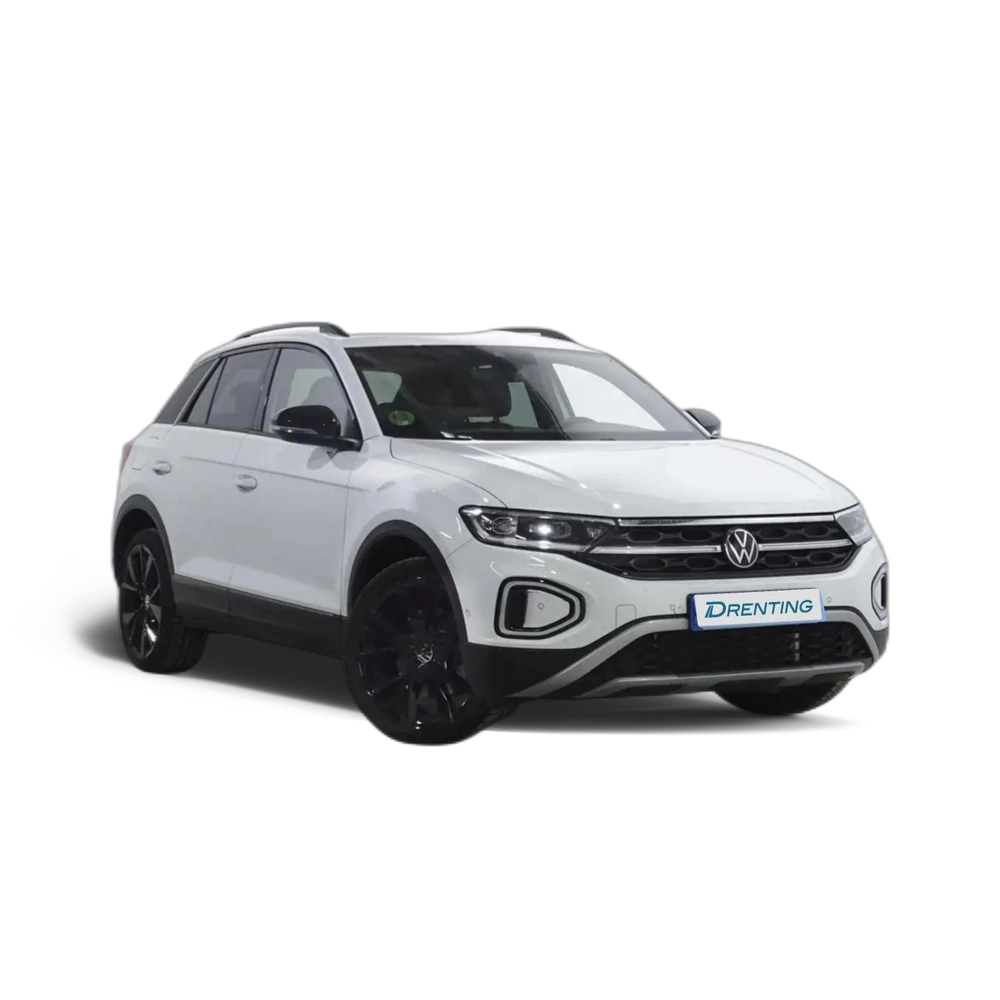 Renting Volkswagen T-Roc 1.5 TSI Dark Line DSG7 110KW Blanco 3