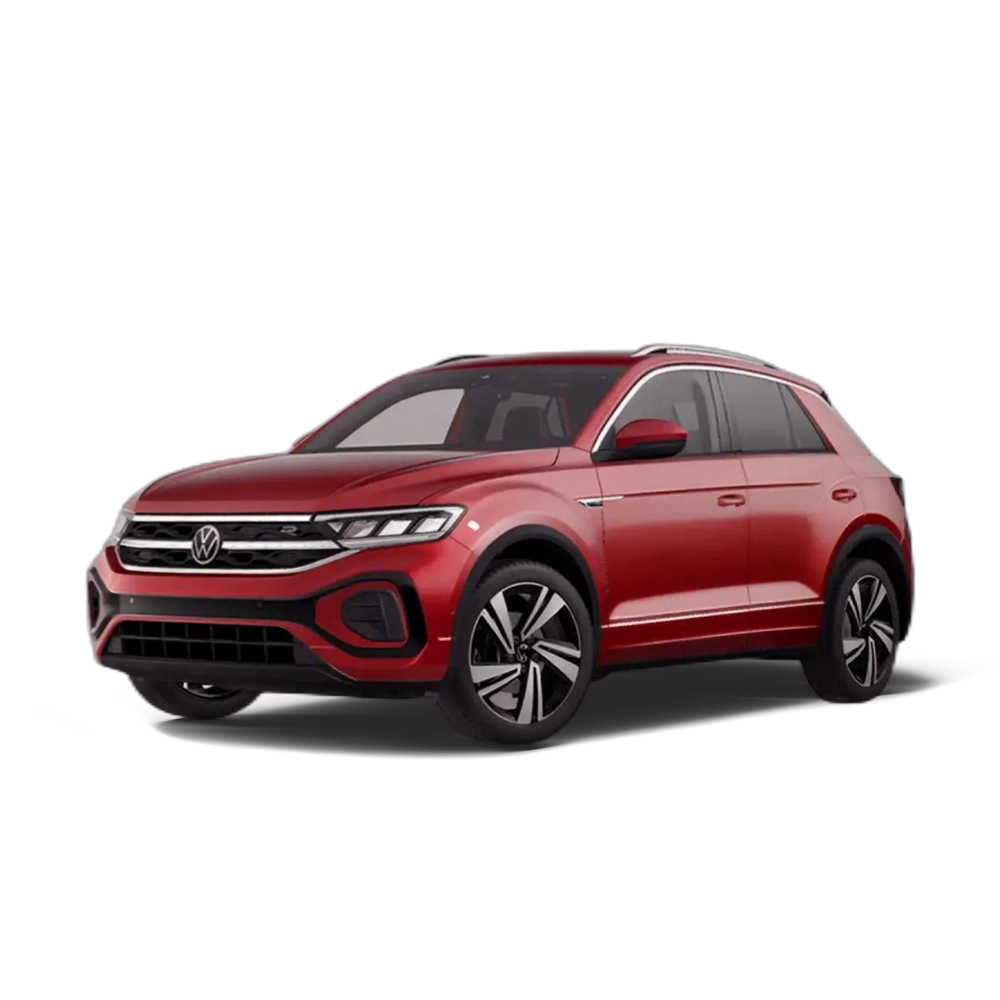 Renting Volkswagen T-Roc 1.5 TSI R-Line 110 kW Rojo