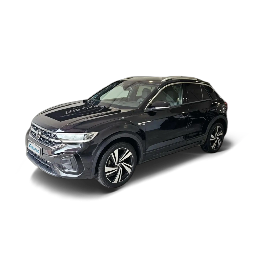 Renting Volkswagen T-Roc 1.5 TSI R-Line kW DSG7 110KW Negro 1