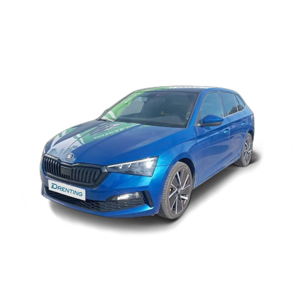 Renting Skoda Scala 1.5 TSI Sport DSG 110kW Azul