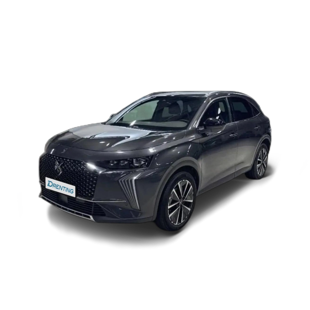 Renting DS Automobiles DS 7 Crossback 1.5BlueHDi Rivoli Aut. Gris