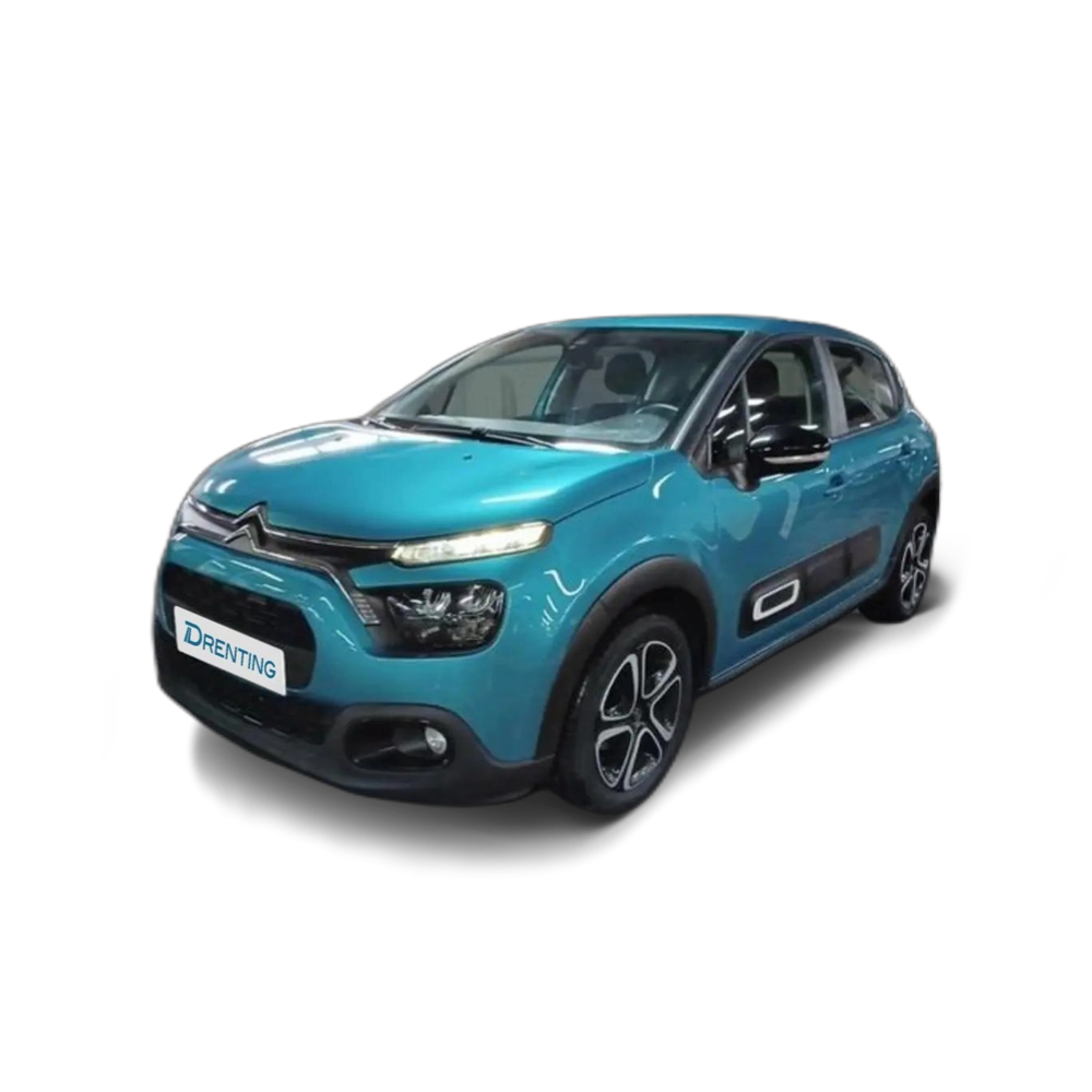 Renting Citroen C3 1.5BlueHDi S&amp;S Feel 100 Azul 1
