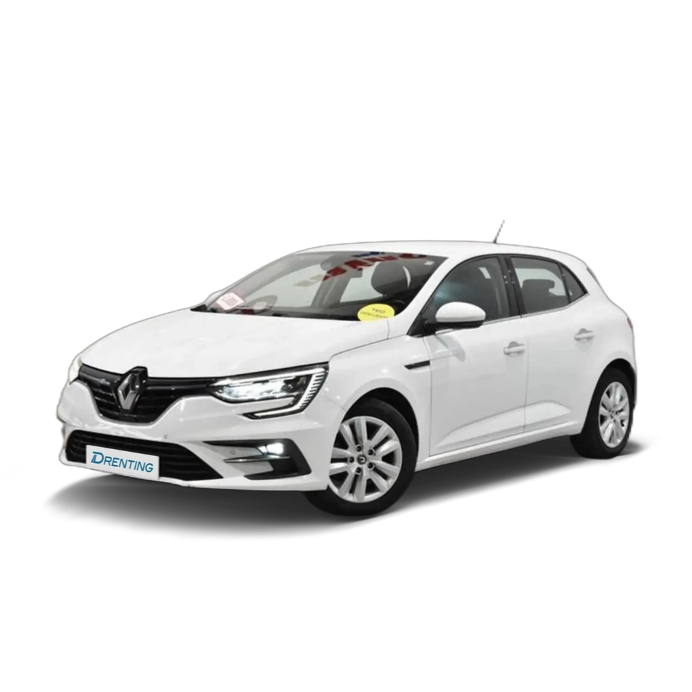 Renting Renault Megane 1.5dCi Blue Business 85kW Blanco 1