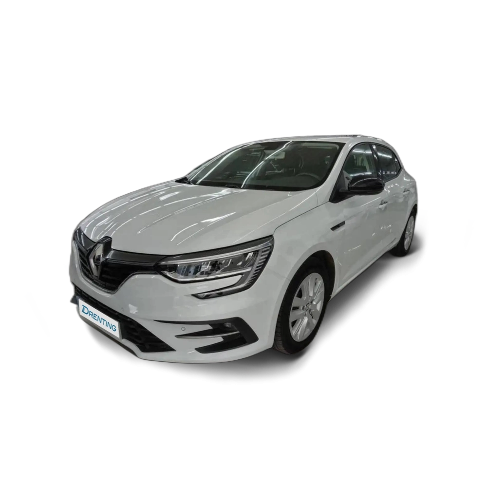 Renting Renault Megane 1.5dCi Blue Equilibre EDC 85kW Blanco