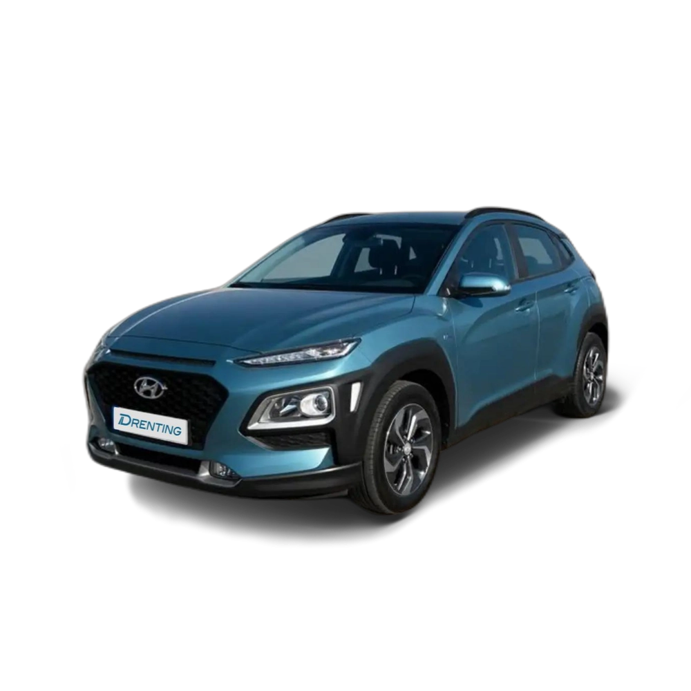 Renting Hyundai KONA 1.6 GDI HEV KLASS DT 141 5P Azul
