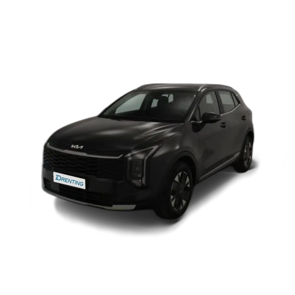 Renting Kia Sportage 1.6 T-GDi HEV 158kW (215CV) Drive 4x2 Negro