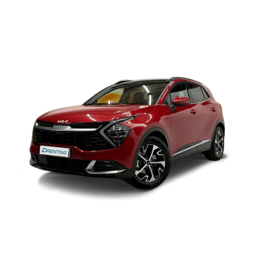 Renting Kia Sportage 1.6 T-GDi HEV Drive Rojo