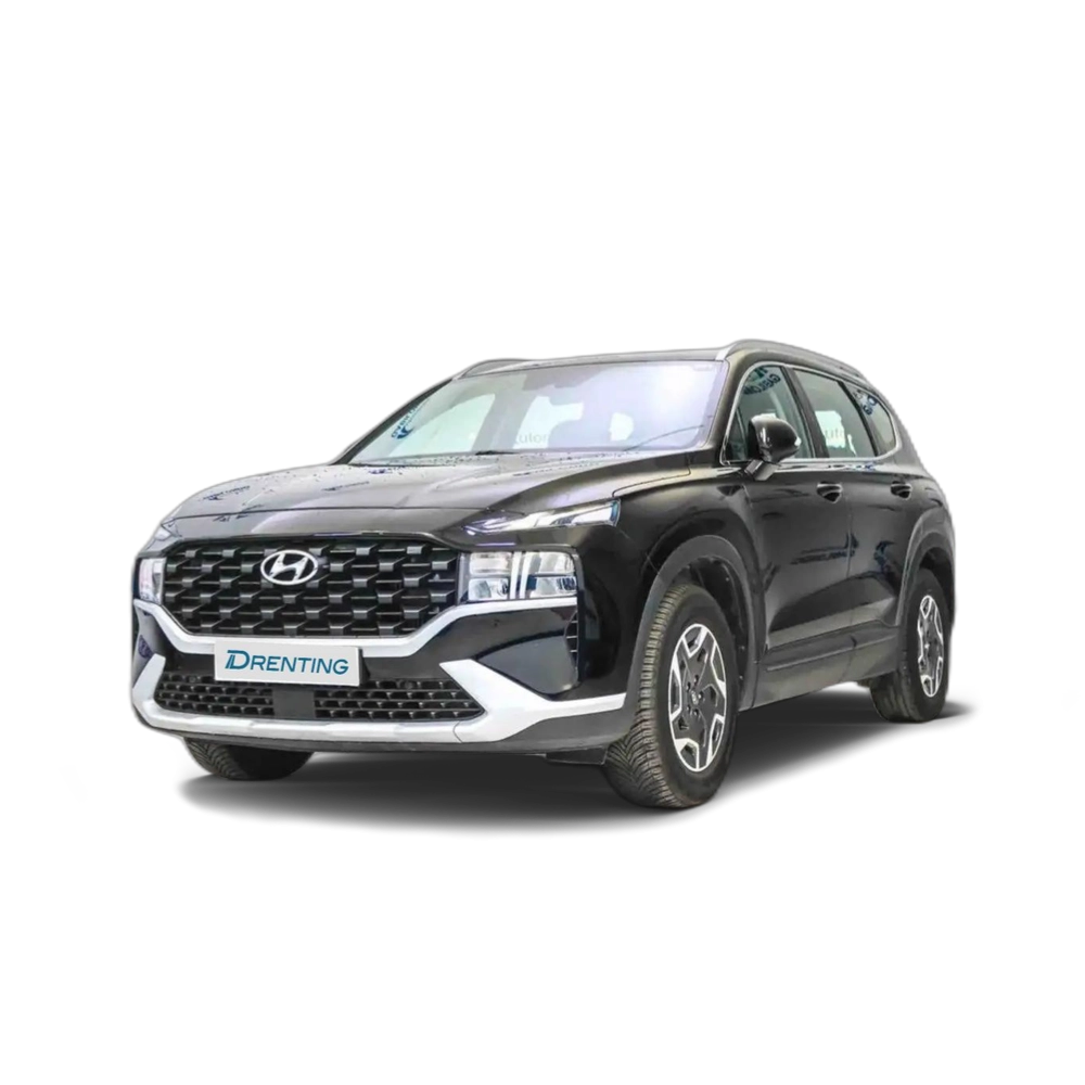 Renting Hyundai SANTA FE 1.6 TGDi HEV Klass Auto 4x2 Negro