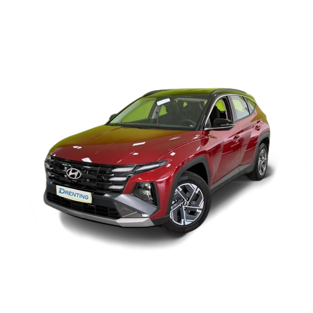 Renting Hyundai TUCSON 1.6 TGDI HEV Maxx AT Rojo