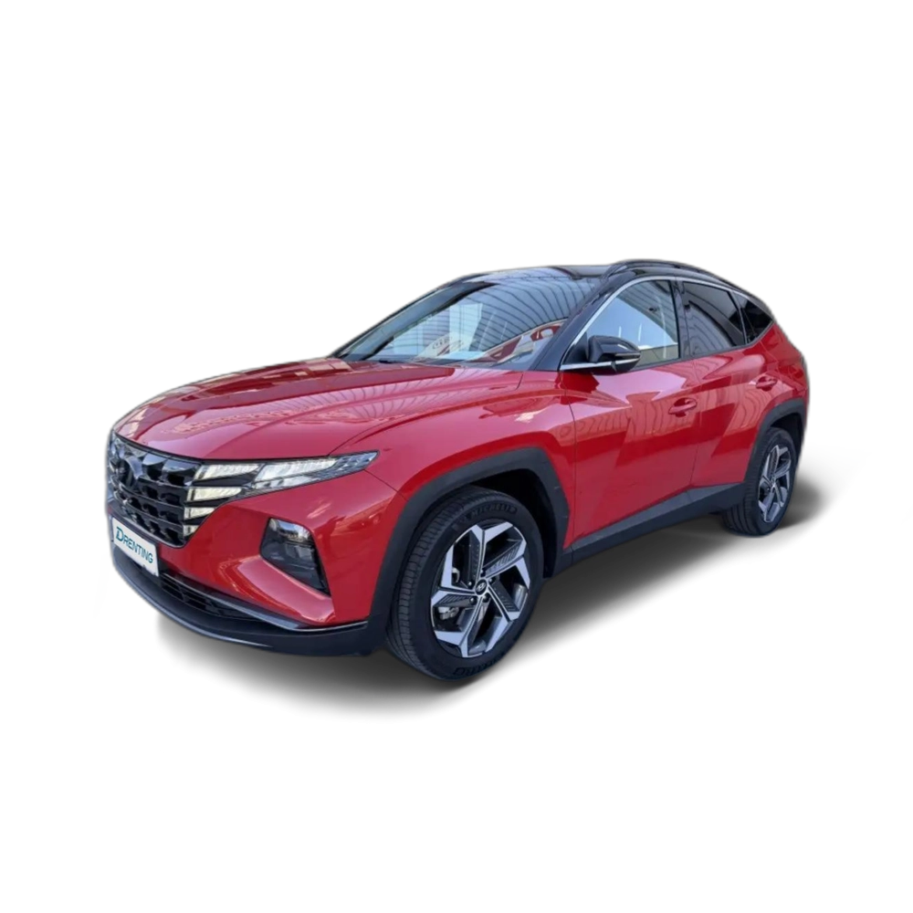Renting Hyundai TUCSON 1.6 TGDI HEV Tecno 2C AT Rojo