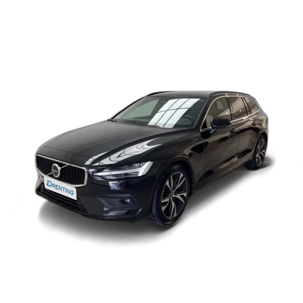 Renting Volvo V60 2.0 B4 (G) MHEV Core Auto Negro