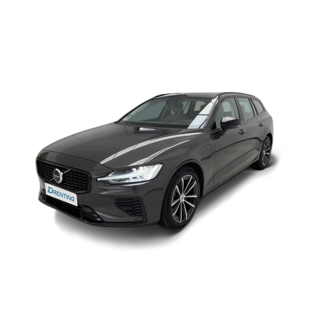 Renting Volvo V60 2.0 T6 AWD Recharge Plus Dark Auto Gris