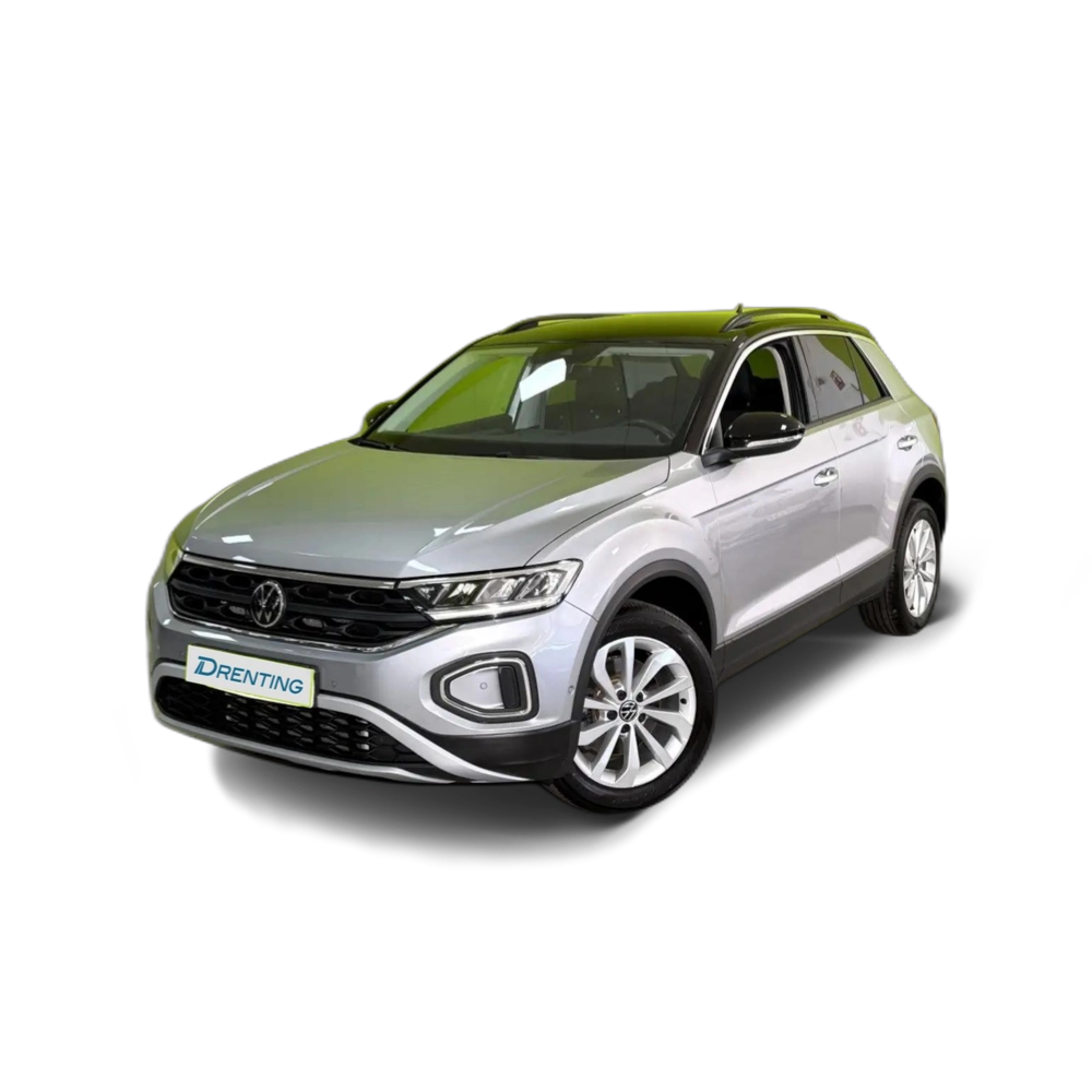 Renting Volkswagen T-Roc 2.0TDI Life DSG7 110KW Plateado