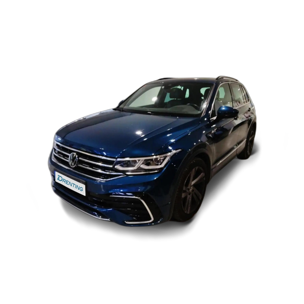 Renting Volkswagen Tiguan 2.0TDI R-Line 4Motion DSG 147kW Azul 1