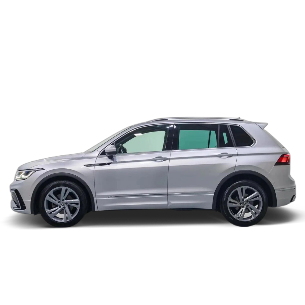 Renting Volkswagen Tiguan 2.0TDI R-Line DSG 110kW Plateado
