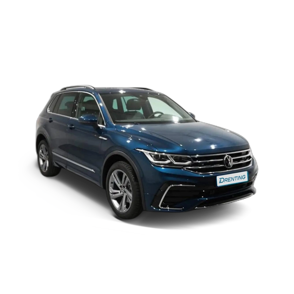 Renting Volkswagen Tiguan 2.0TDI R-Line DSG 110kW Azul 1