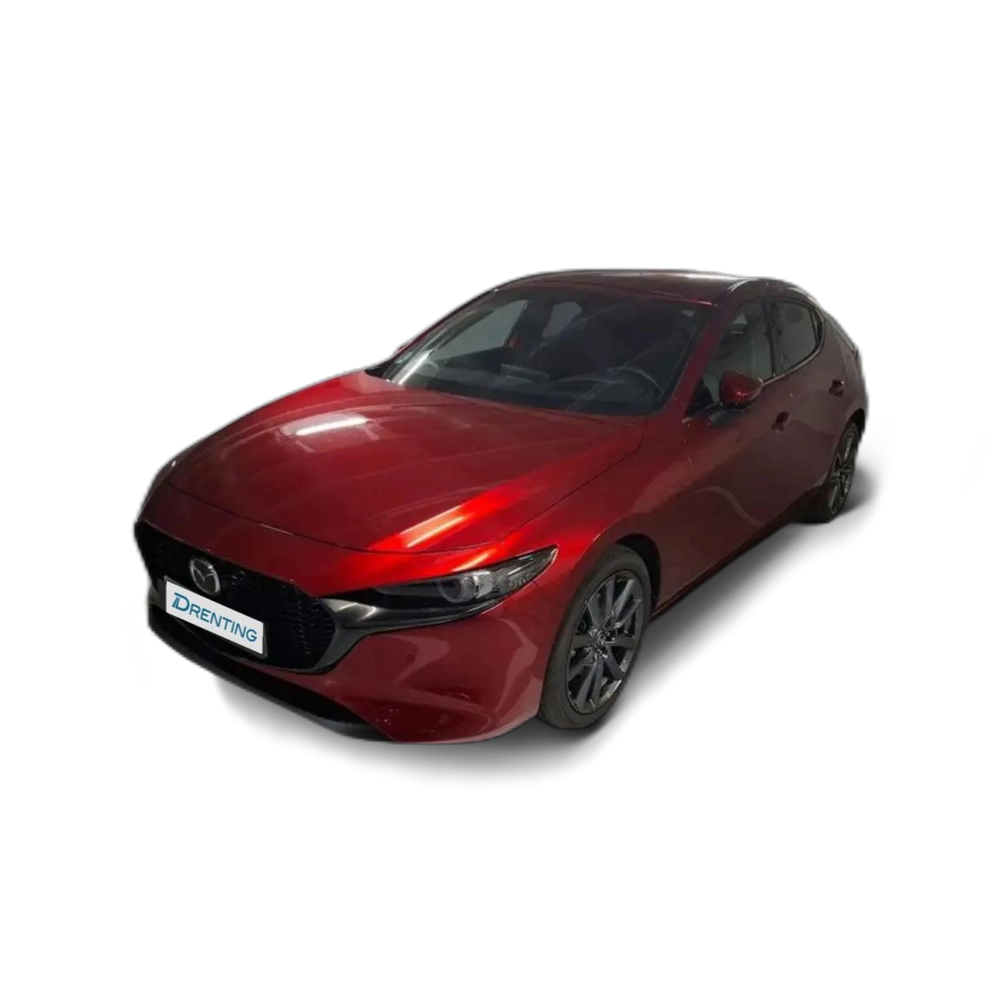 Mazda 3 2.5 e-Skyactiv-G Exclusive-line Aut. 103kW Rojo