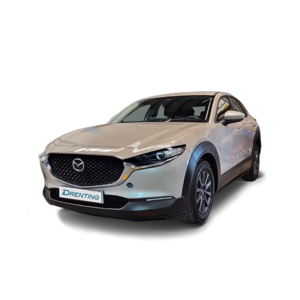 Renting Mazda CX-30 2.5 e-Skyactiv-G Prime Line FWD 103kW Plateado